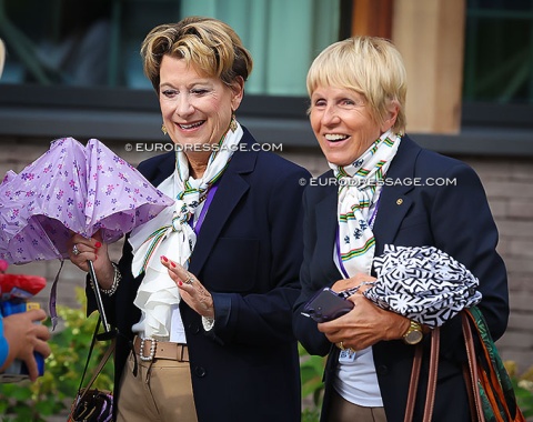 Judges Janet Foy and Katrina Wüst