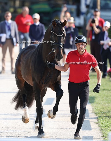Andreas Helgstrand with Jovian