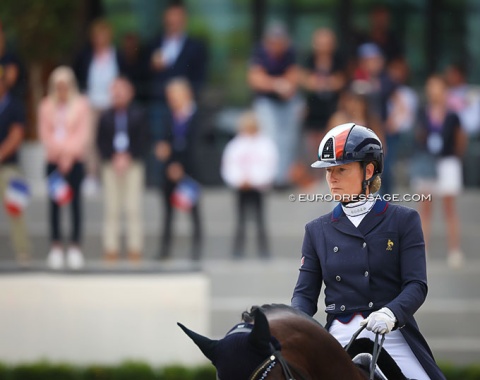 French team rider Anne Sophie Serre