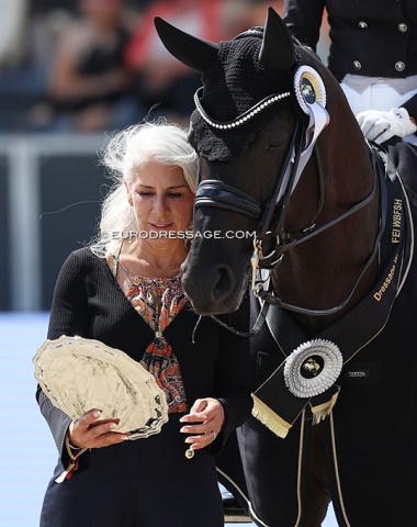 Monic Schmidheiny from Gestut von Bellin with Most Wanted Nero