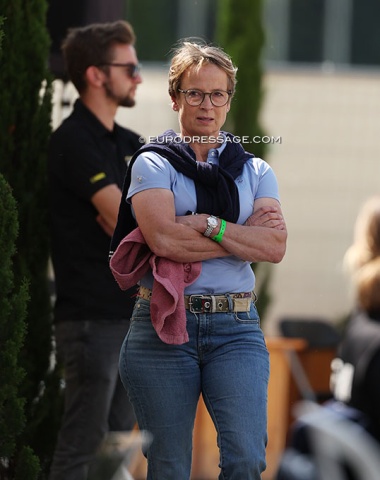 Lisa Wernitznig's trainer and employer, Isabell Werth