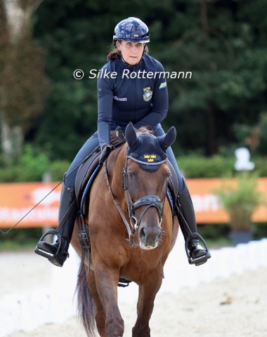 Breeder, owner and rider of Fabulous Fidelie, Sweden’s Lena Malmström