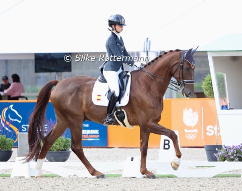 Spanish representative Carla Onrubia Román and the Vitalis-son Valerio