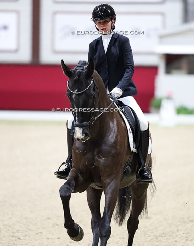 Luxembourg's Daliah Thill on O'Finley RB (by Furst Toto x Westpoint)