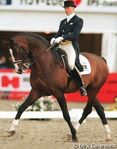 Jan Brink and Bjorsells Fontana at the 2000 CDI Arnheim :: Photo © Dirk Caremans