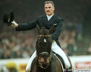 Jurgen Wirths and Souverän W at the 2000 CDI-W 's Hertogenbosch :: Photo © Dirk Caremans