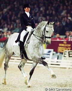 Sonja Gademan and Jup at the 2000 CD-W Mechelen :: Photo © Dirk Caremans