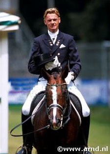 Edward Gal and Kapuccino at the 2000 Dutch Championships :: Photo © Arnd Bronkhorst