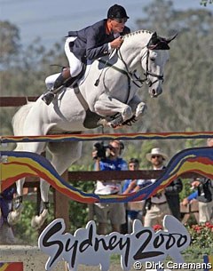 Jeroen Dubbeldam and De Sjiem Win 2000 Olympic Show Jumping Gold :: Photo © Dirk Caremans