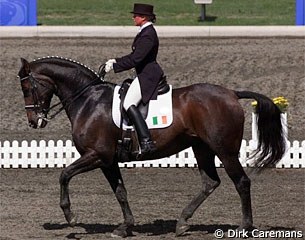 Heike Holstein and Ballaseyr Royale at the 2000 Olympic Games :: Photo © Dirk Caremans