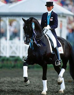 Coby van Baalen and Ferry at the 2000 Olympic Games :: Photo © Dirk Caremans
