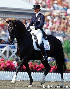 Coby van Baalen and Ferro at the 2000 Olympic Games :: Photo © Dirk Caremans