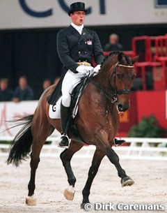 Arjen Teeuwissen and Goliath T at the 2000 CDI-W Paris :: Photo © Dirk Caremans