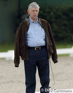 Johann Hinnemann coaching at the 2002 CDIO Aachen :: Photo © Dirk Caremans