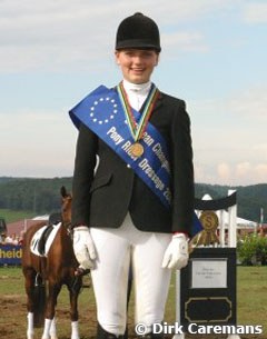Katharina Winkelhues became the 2002 European Pony Champion