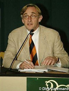 Joep Bartels at the 2002 Global Dressage Forum :: Photo © Dirk Caremans