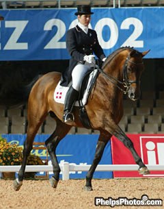 Françoise Cantamessa on Laudatio :: Photo © Phelpsphotos.com