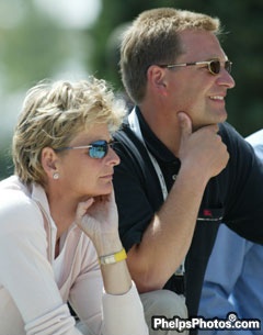 Ann Kathrin Linsenhoff and Klaus Martin Rath :: Photo © Phelpsphotos.com