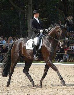 Uwe Schwanz and Rivellino at the 2003 Bundeschampionate :: Photo © Photec.de