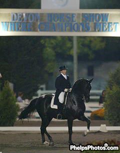 Cindy Ishoy and Proton at the 2003 CDI Dressage at Devon :: Photo © Phelpsphotos.com