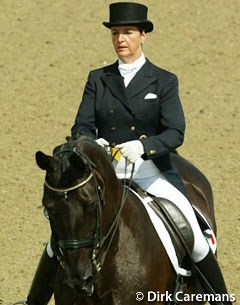 Anna Merveldt Steffens and Hera III at the 2003 European Championships :: Photo © Dirk Caremans