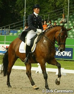 Dominique Filion and Mocca at the 2003 Dutch Championships :: Photo © Dirk Caremans