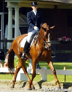 Mischa Koot and Osteria at the 2003 Dutch Championships :: Photo © Astrid Appels