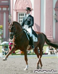 Bart Veeze on Welcome at the 2003 CDI Wiesbaden :: Photo © Mary Phelps
