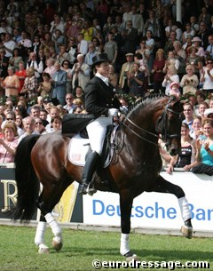 Leslie Morse and Kingston Win at Aachen :: Photo © Astrid Appels