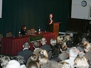 David Hunt at the 2004 Global Dressage Forum :: Photo © Dirk Caremans
