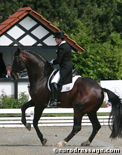 Leslie Morse and Kingston at the 2004 CDI Hagen :: Photo © Astrid Appels