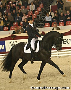 Edward Gal and Gribaldi at the 2004 CDI-W Mechelen :: Photo © Astrid Appels