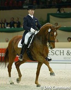 Hubertus Schmidt and Wansuela Suerta at the 2004 World Cup Finals in Dusseldorf :: Photo © Dirk Caremans