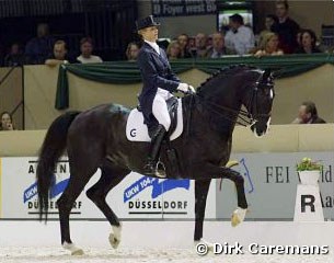Anky van Grunsven and Salinero at the 2004 World Cup Finals in Dusseldorf :: Photo © Dirk Caremans