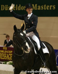 Anky van Grunsven and Salinero at the 2004 World Cup Finals :: Photo © Astrid Appels