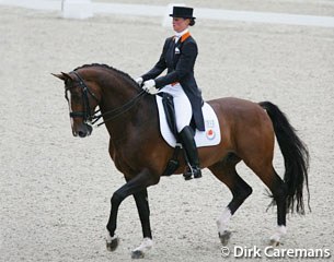 Kirsten Beckers and Broere Montecristo at the 2005 CDIO Aachen :: Photo © Dirk Caremans