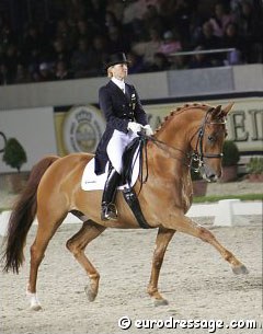 Nadine Capellmann and Bouton at the 2005 CDIO Aachen :: Photo © Astrid Appels