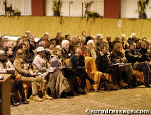 The audience at the 2005 PSI/FEI Freestyle Forum :: Photo © Astrid Appels
