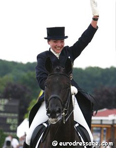Elena Kalinia on Royal Black Label :: Photo © Astrid Appels