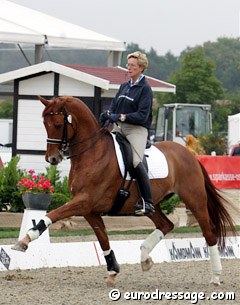 Heike Kemmer and Bonaparte :: Photo © Astrid Appels