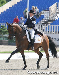 Mieke Lunskens on Jade:: Photo © Astrid Appels