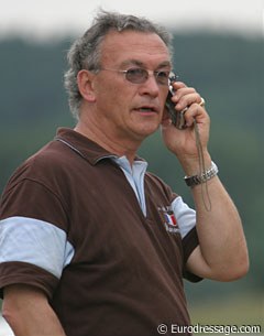 French chef d'equipe Alain Franquiville :: Photo © Astrid Appels