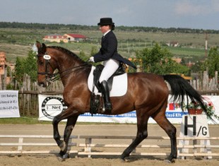 Halina Zotava on Verona, 2nd place in the Grand Prix Kur.