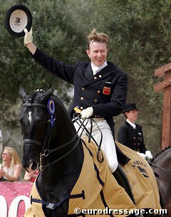 Wayne Channon and Lorenzo CH Win it All :: Photo © Astrid Appels