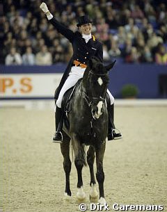 Anky van Grunsven and Salinero win the 2006 CDI-W 's Hertogenbosch :: Photo © Dirk Caremans