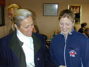 Linda Zang and Laura Bechtolsheimer at the 2006 BD Judges Seminar