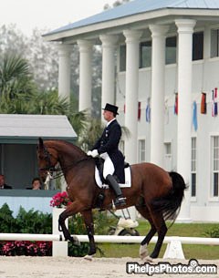 George Williams on Marnix at the 2006 Palm Beach Dressage Derby :: Photo © Phelpsphotos.com