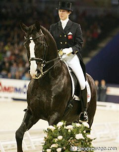 Laura Bechtolsheimer and Douglas Dorsey at the 2006 World Cup Finals :: Photo © Astrid Appels