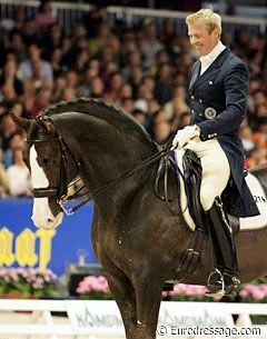 Jan Brink and Briar at the 2006 World Cup Finals in Amsterdam :: Photo © Astrid Appels