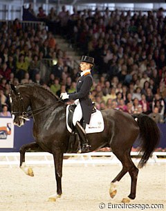 Anky van Grunsven and Salinero produce magic at the 2006 World Cup Finals in Amsterdam :: Photo © Astrid Appels